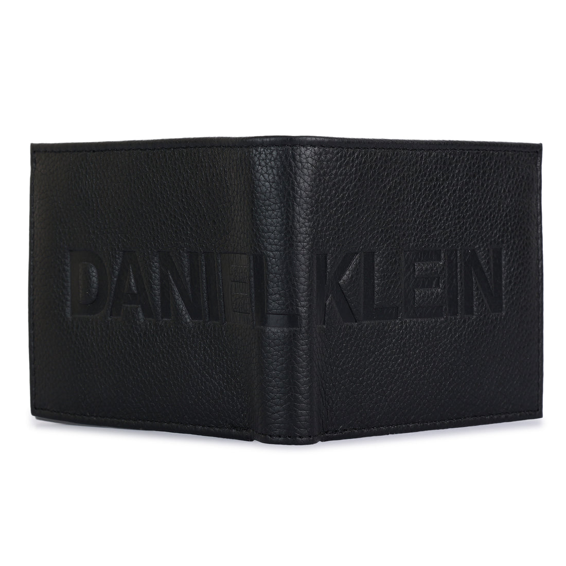 &quot;Daniel Klein Men’s Signature Wallet – Classic Textured Black Edition	&quot;