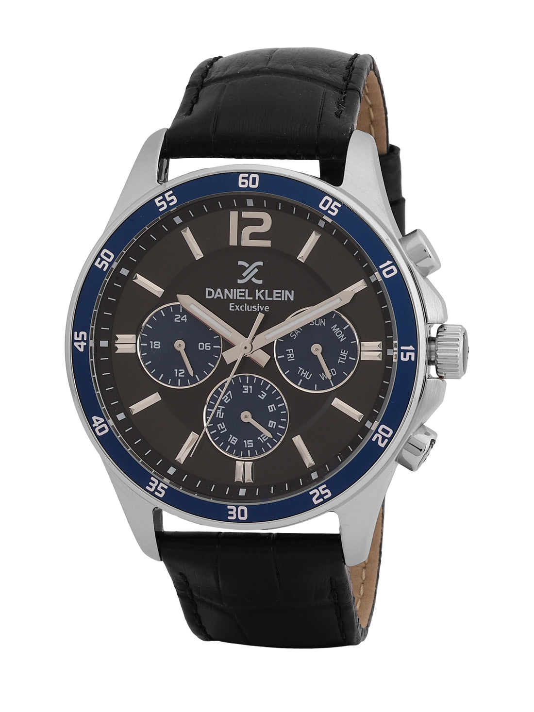 Daniel Klein Exclusive Unisex Leather Straps Analogue Watch DK.1.13973-4