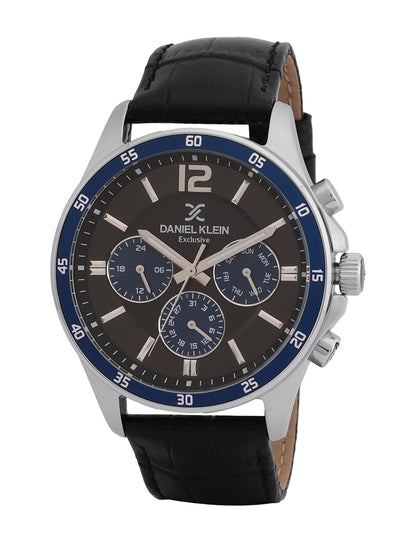 Daniel Klein Exclusive Unisex Leather Straps Analogue Watch DK.1.13973-4