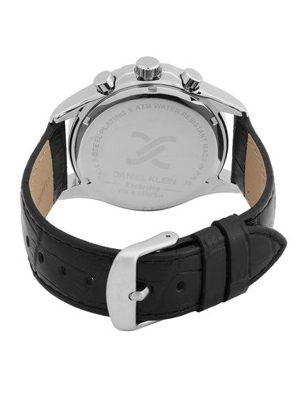 Daniel Klein Exclusive Unisex Leather Straps Analogue Watch DK.1.13973-4