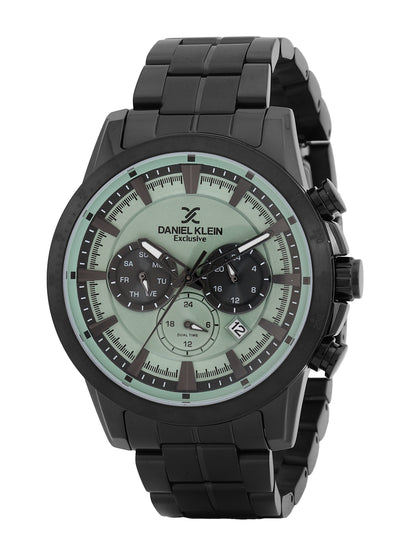 Daniel Klein Exclusive Unisex Dial &amp; Stainless Steel Straps Analogue Watch DK.1.14005-3