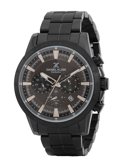 Daniel Klein Exclusive Unisex Dial &amp; Stainless Steel Straps Analogue Watch DK.1.14005-1