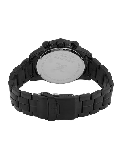 Daniel Klein Exclusive Unisex Dial &amp; Stainless Steel Straps Analogue Watch DK.1.14005-1