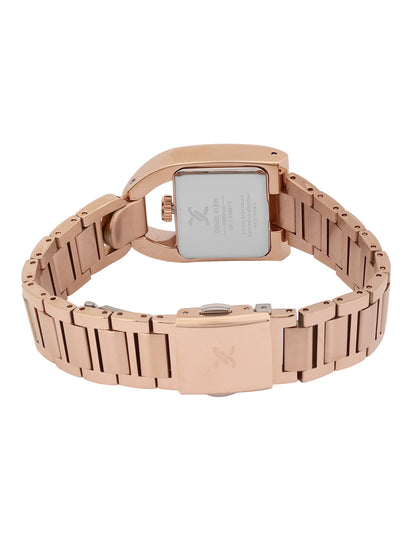 Daniel Klein Women Embellished Dial &amp; Stainless Style Straps Analogue Watch DK.1.13957-6