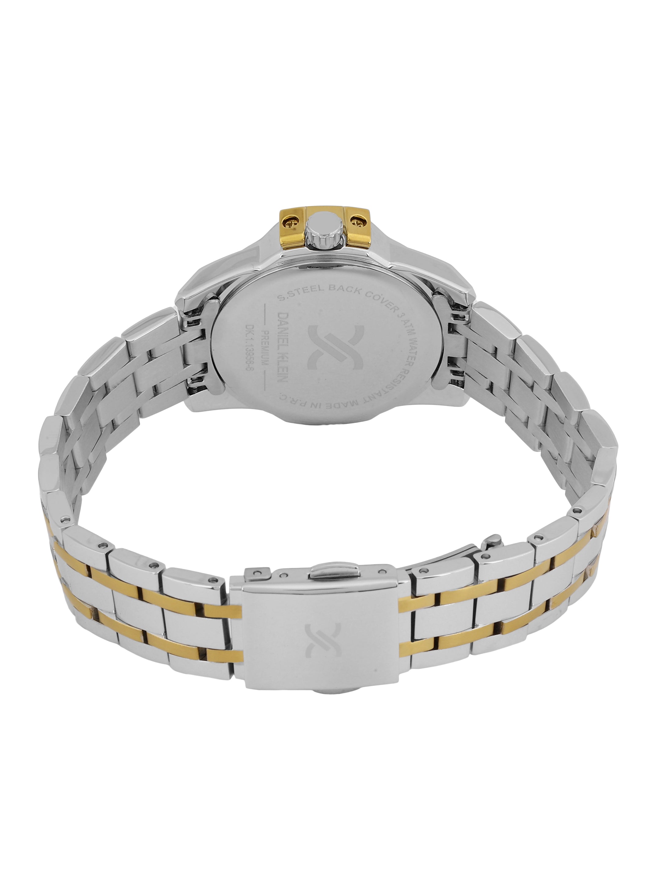 Daniel Klein Women Dial &amp; Stainless Steel Straps Analogue Watch DK.1.13956-6