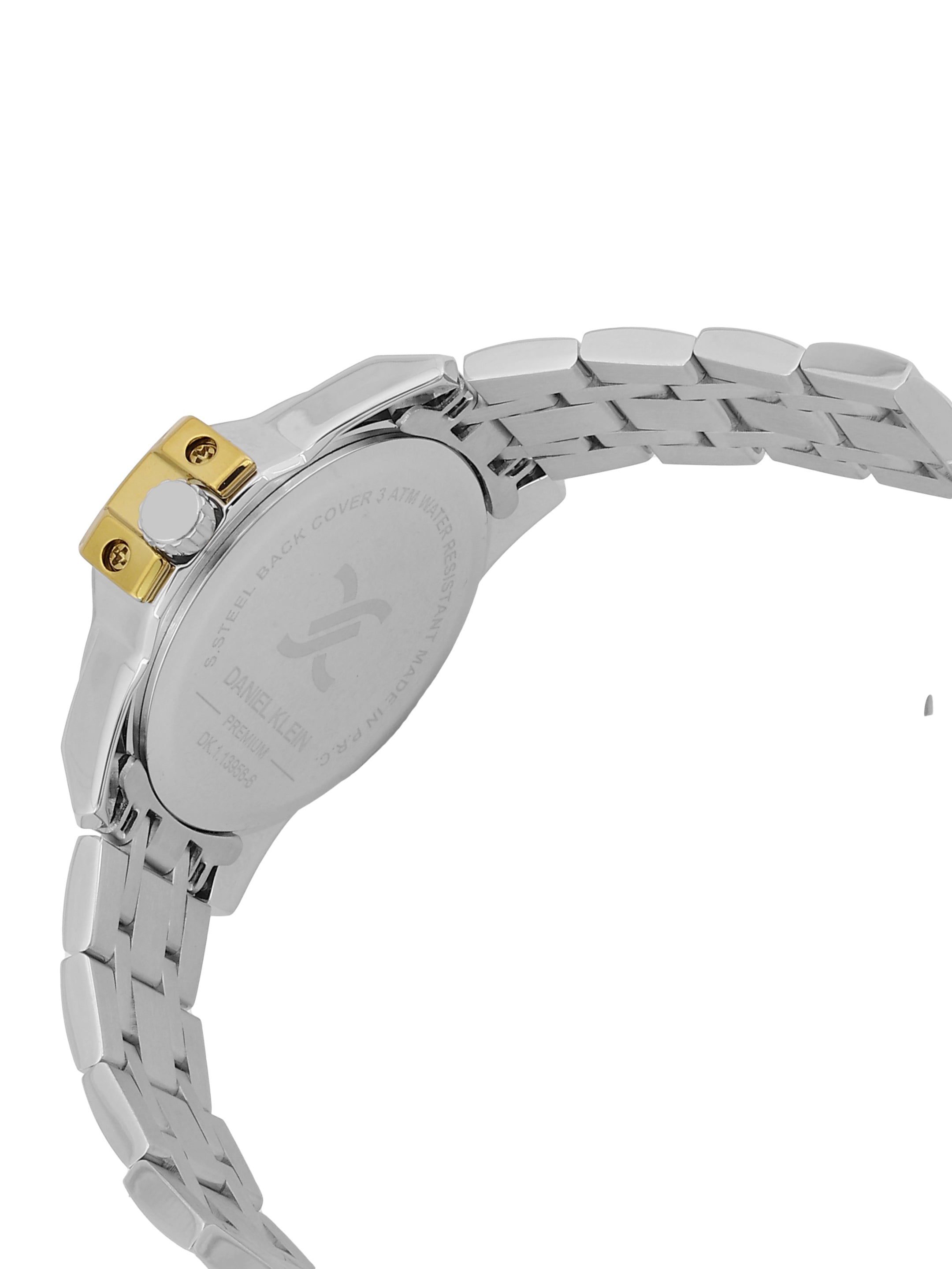 Daniel Klein Women Dial &amp; Stainless Steel Straps Analogue Watch DK.1.13956-6
