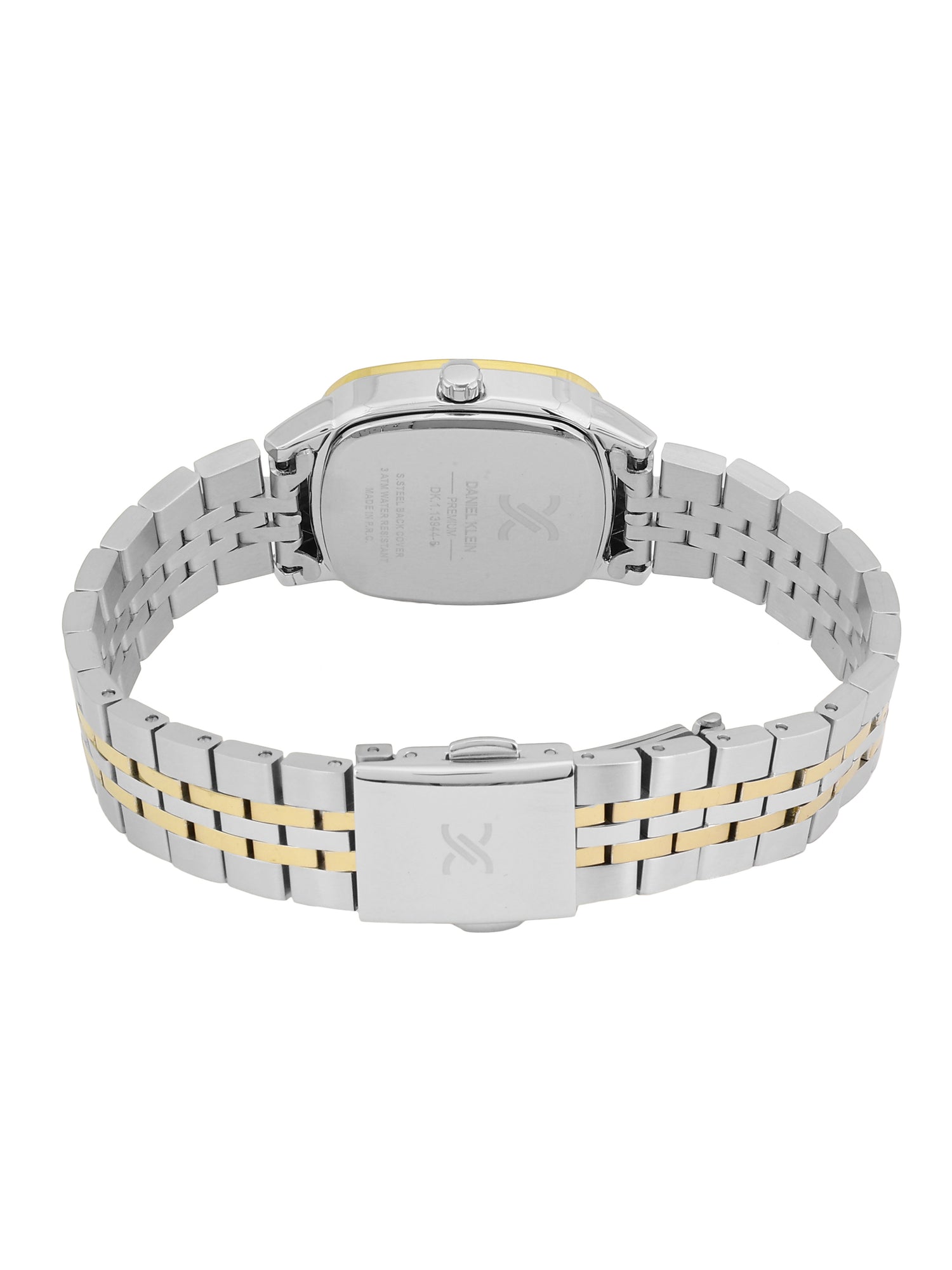 Daniel Klein Women Embellished Dial &amp; Stainless Steel Straps Watch DK.1.13944-4