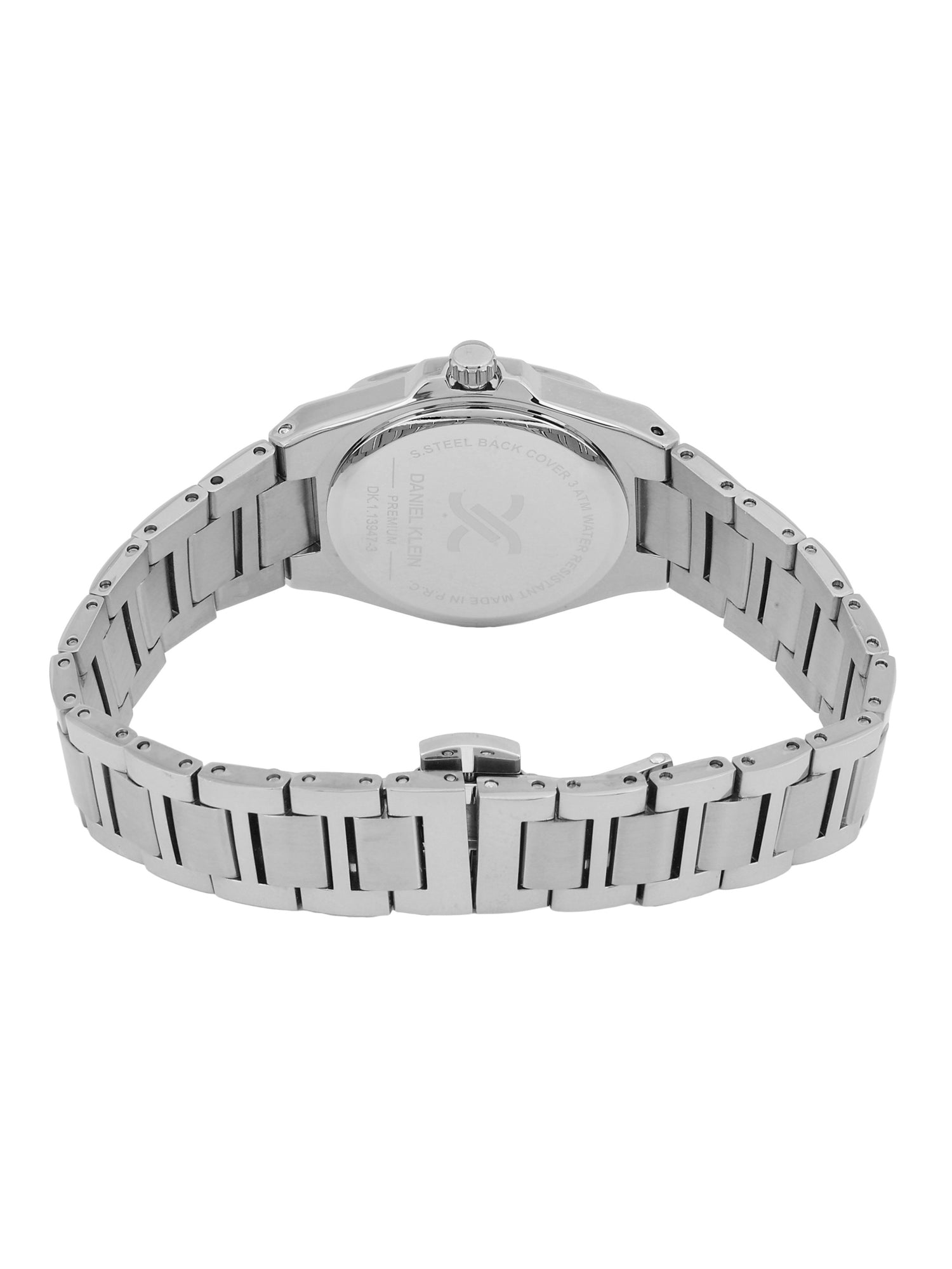 Daniel Klein Women Dial &amp; Stainless Steel Bracelet Style Analogue Watch DK.1.13947-2