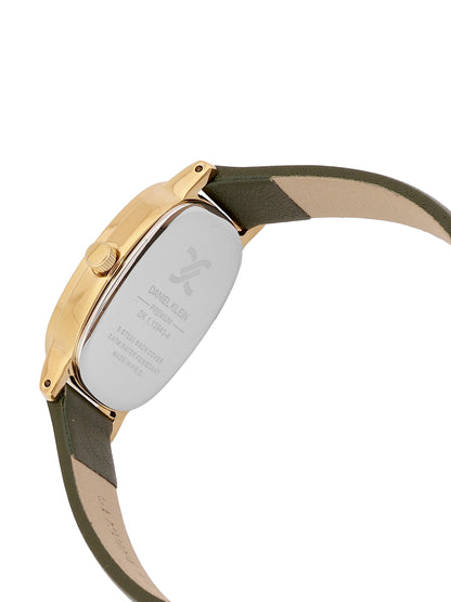 Daniel Klein Women Embellished Dial &amp; Leather Straps Analogue Watch DK.1.13943-4