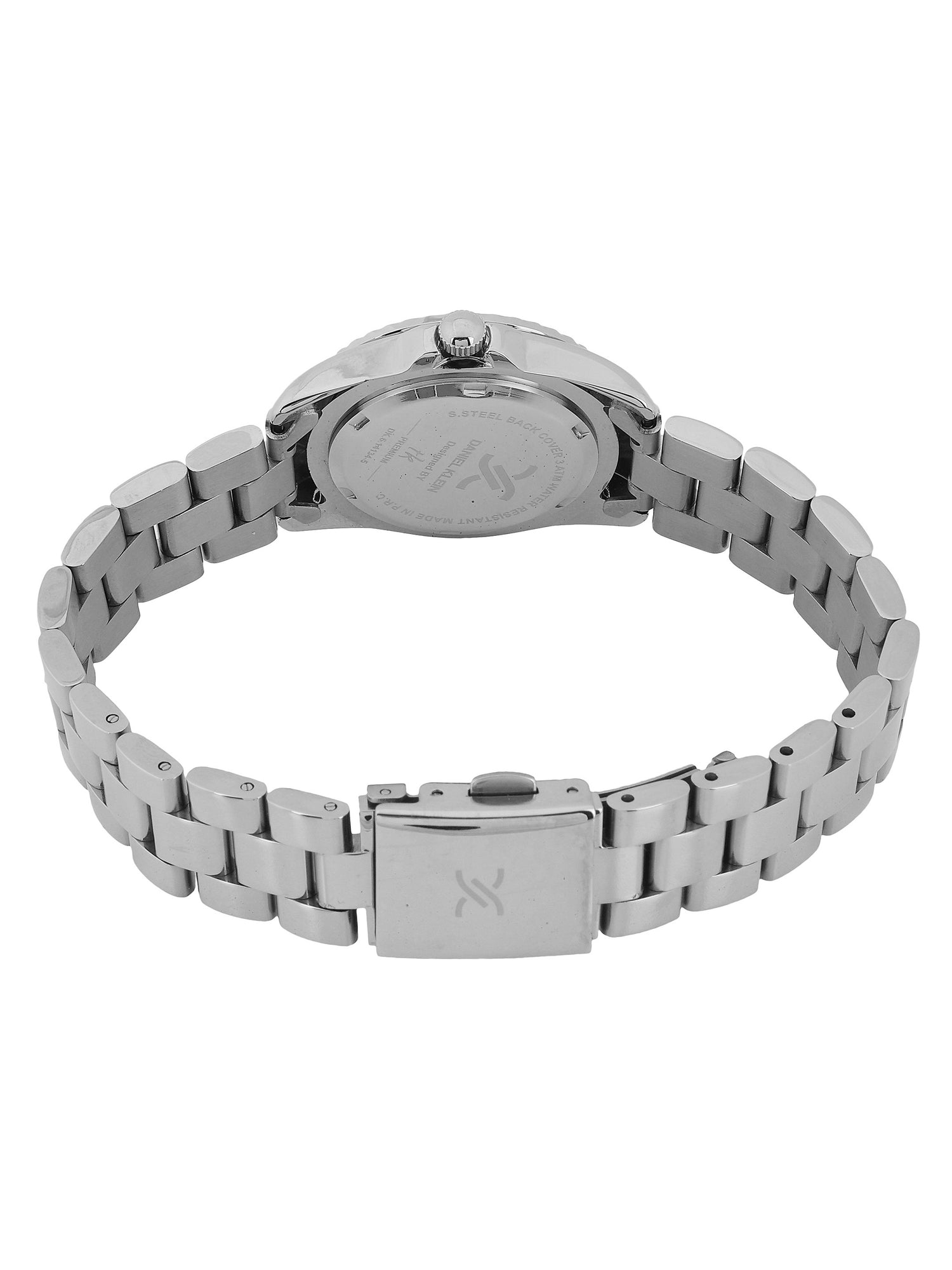 Daniel Klein Women’s Analog Watch – Silver Dial, Silver Strap DK.6.14134-1