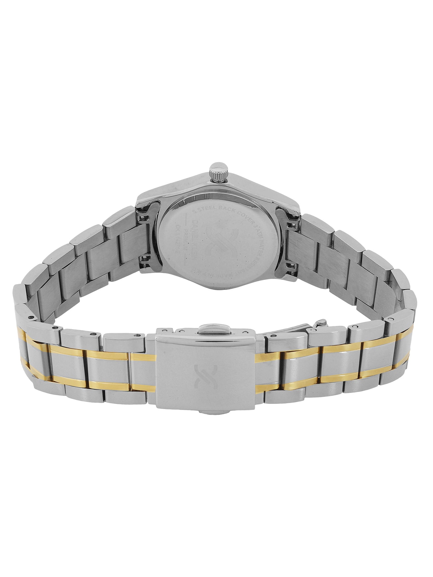 Daniel Klein Dark Green Dial Two-Tone Women’s Analog Watch DK.1.14271-4