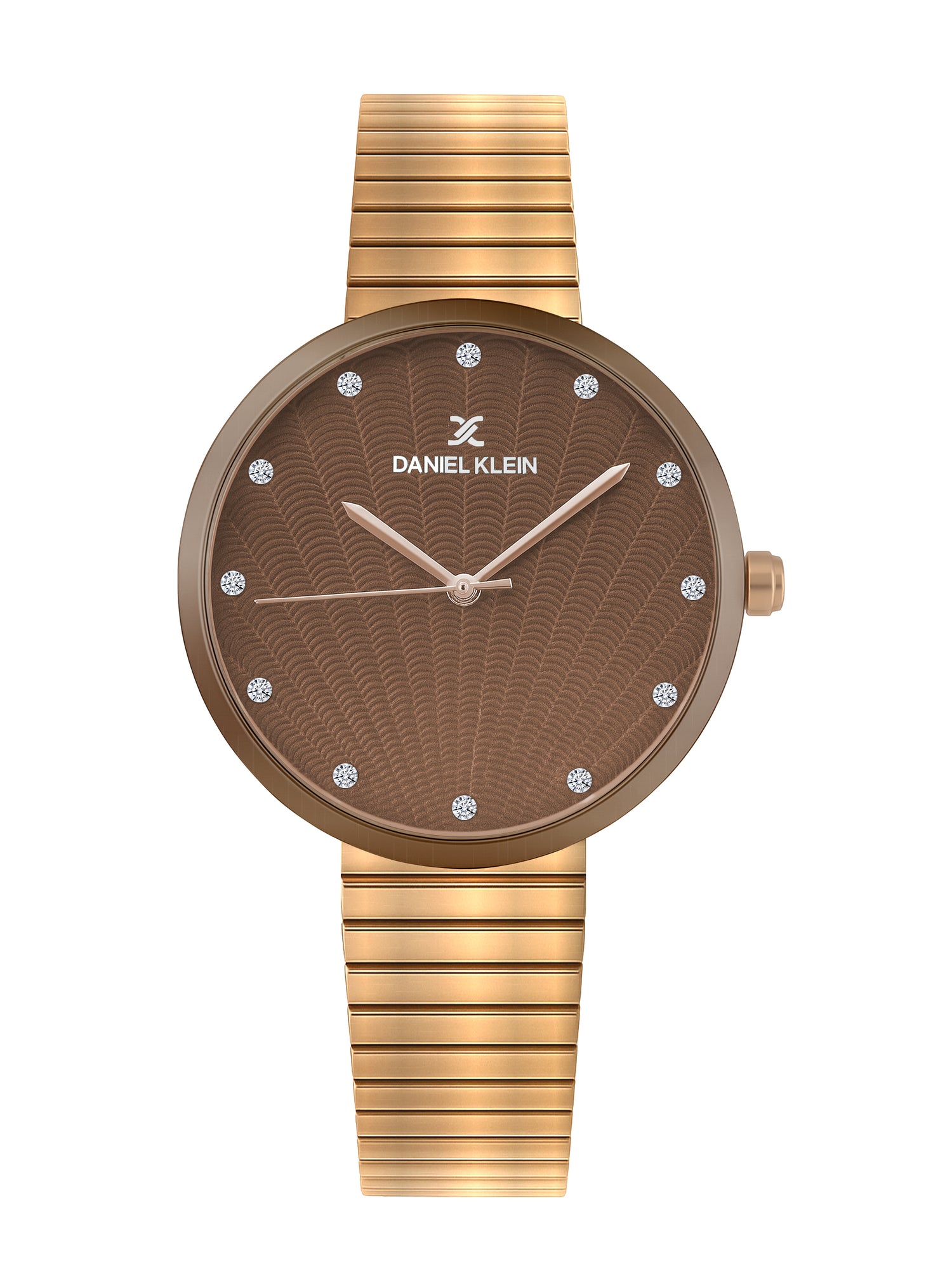 Daniel Klein Women Dial &amp; Stainless Steel Bracelet Style Straps Analogue Watch DK.20.10007-6