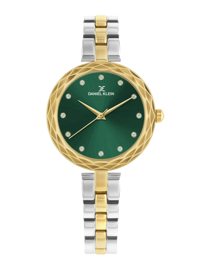 Daniel Klein Women Dial &amp; Stainless Steel Bracelet Style Straps Analogue Watch DK.20.10004-2