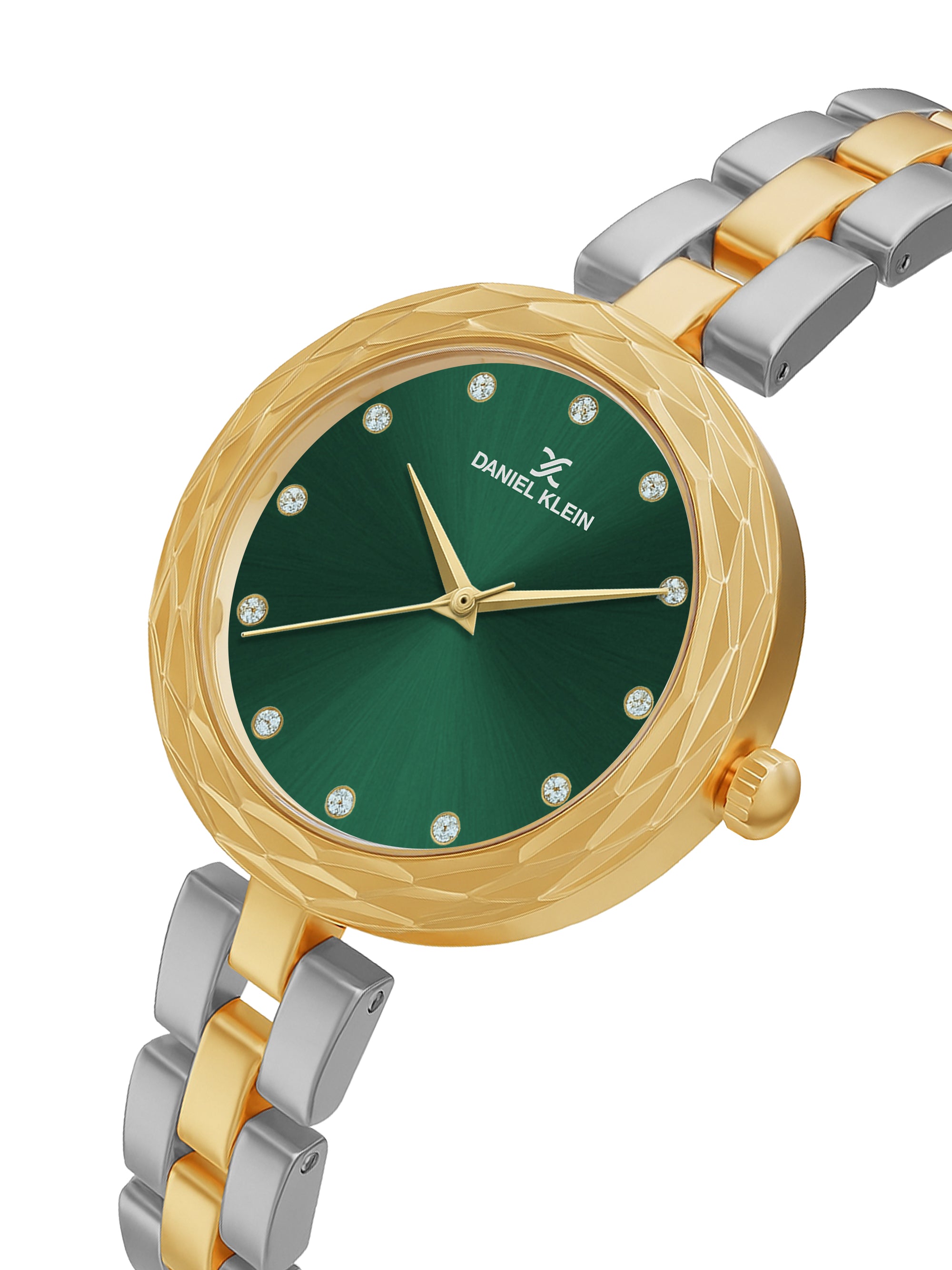 Daniel Klein Women Dial &amp; Stainless Steel Bracelet Style Straps Analogue Watch DK.20.10004-2