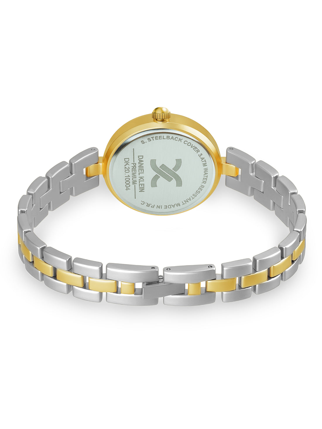 Daniel Klein Women Dial &amp; Stainless Steel Bracelet Style Straps Analogue Watch DK.20.10004-2