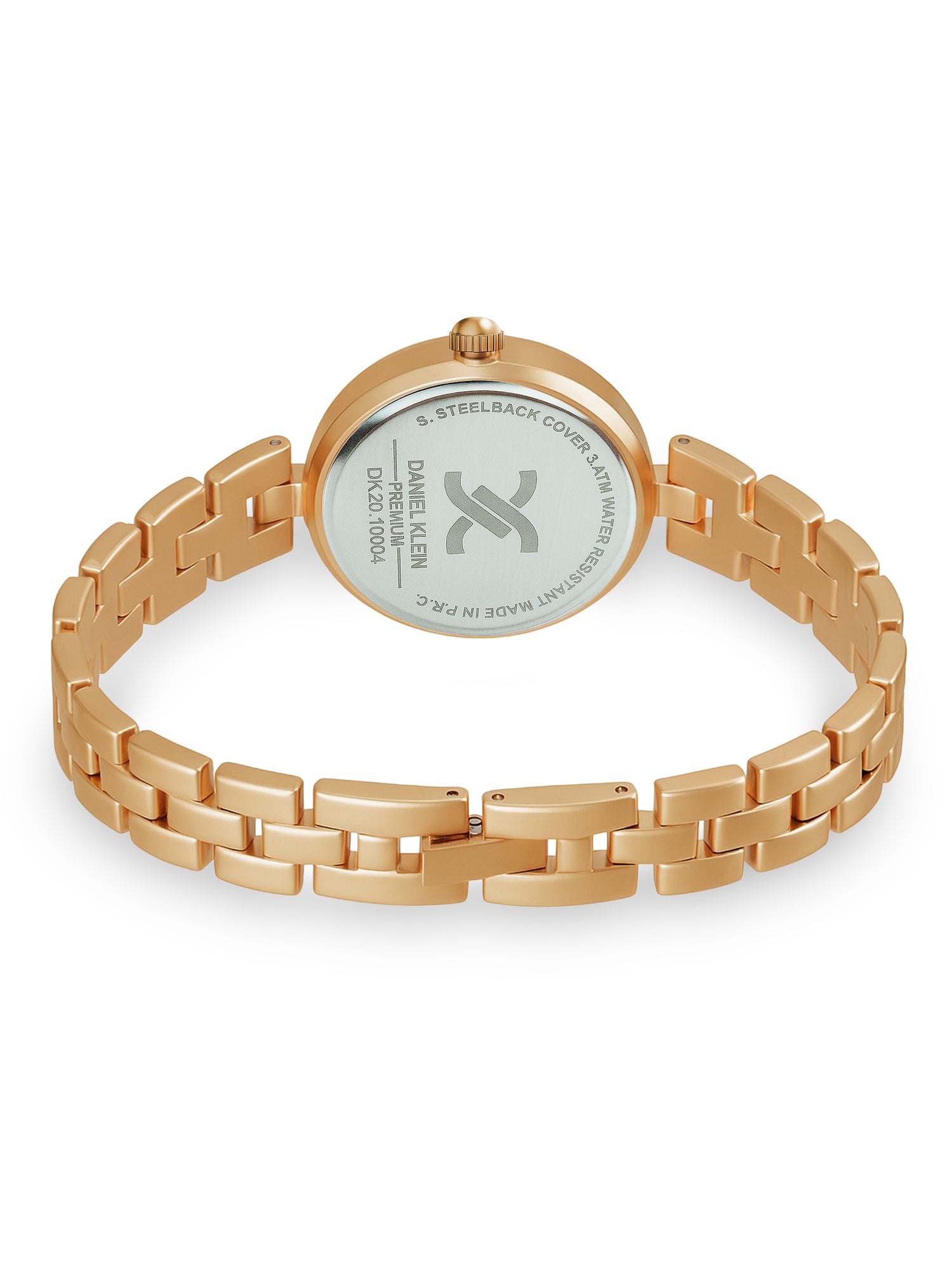 Daniel Klein Women Dial &amp; Stainless Steel Straps Analogue Watch DK.20.10004-1