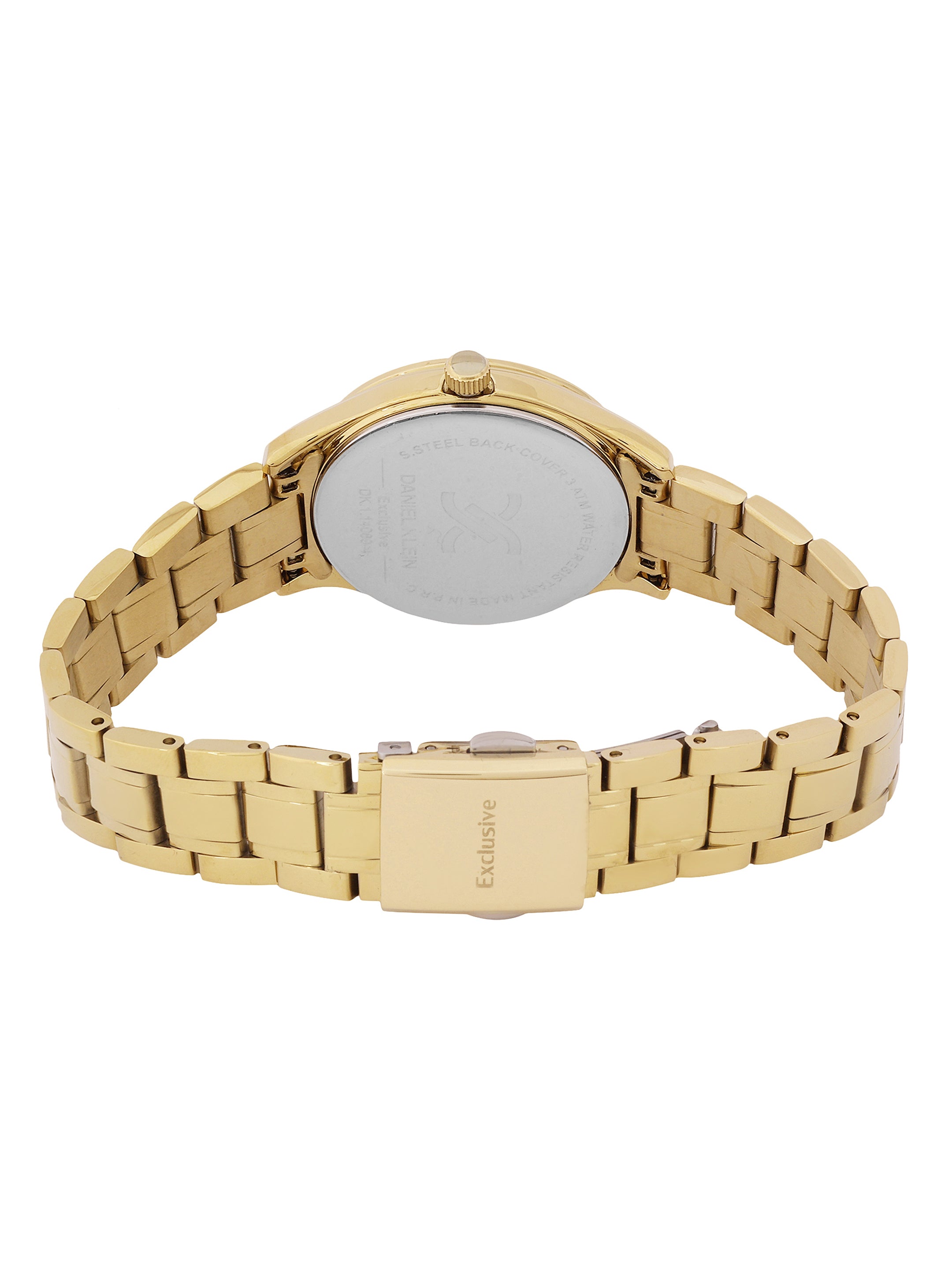 Daniel klein IPG Silver Sunray Brush Dial Watch for Women DK.1.14089-4