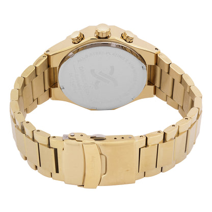 Daniel Klein Men’s Gun Black Dial Stainless Steel Watch DK.1.14074-4