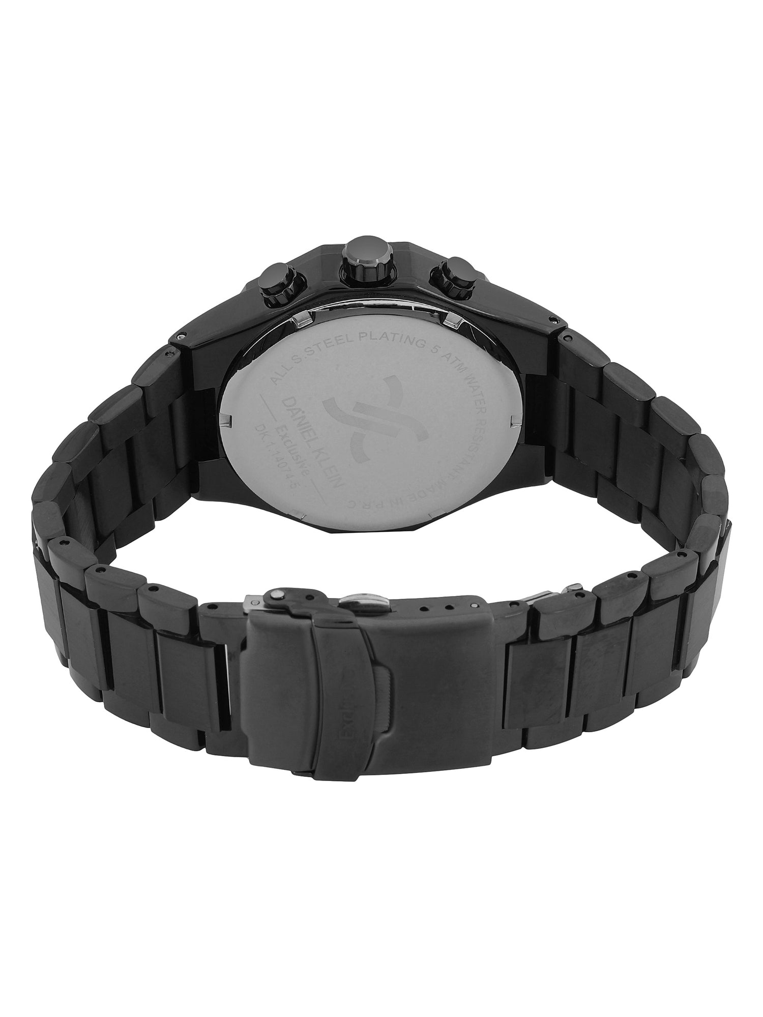 Daniel Klein Men’s Gun Dial Stainless Steel Watch DK.1.14074-5