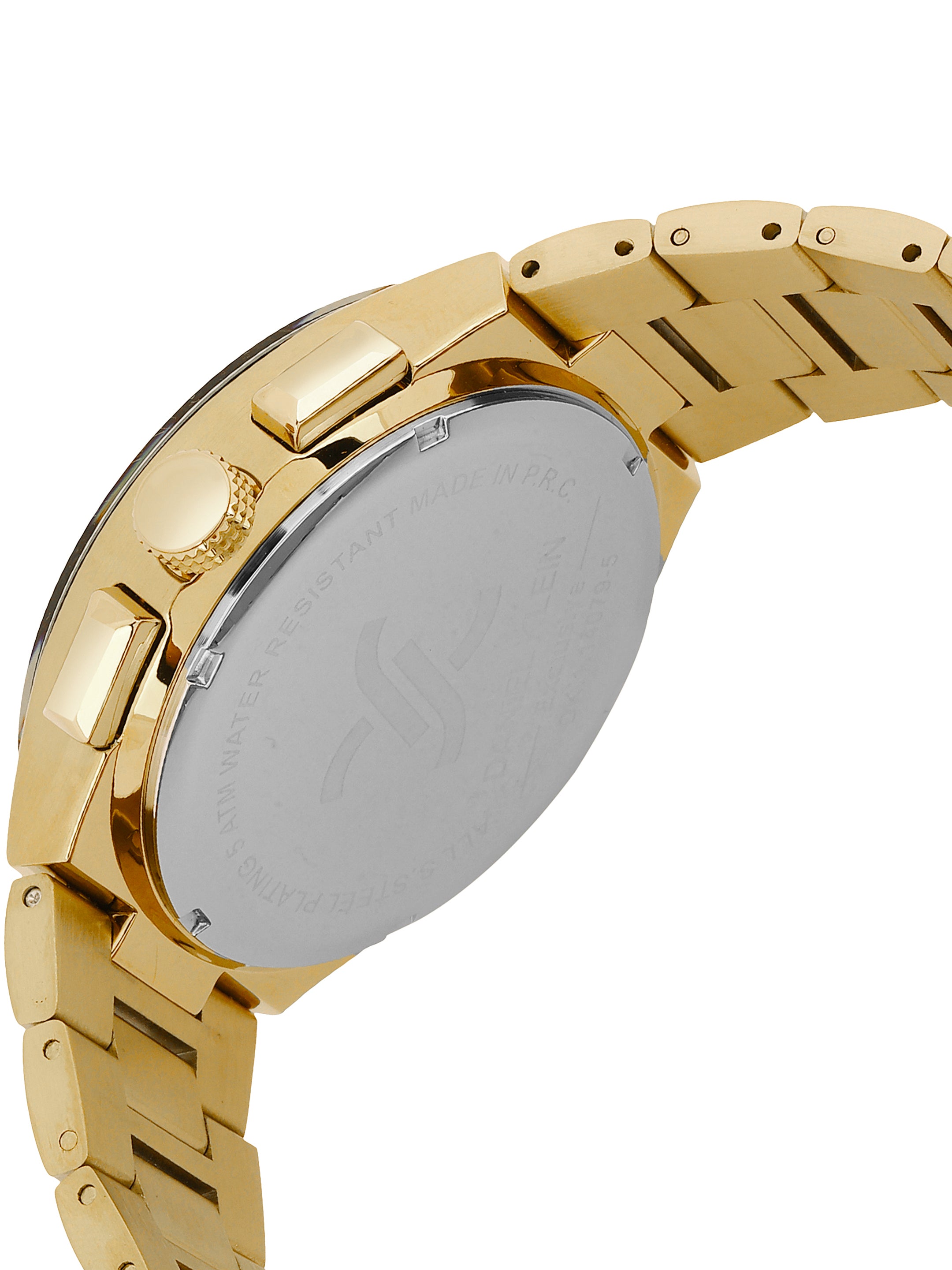 Daniel Klein Men’s Black Dial Stainless Steel Watch DK.1.14079-5