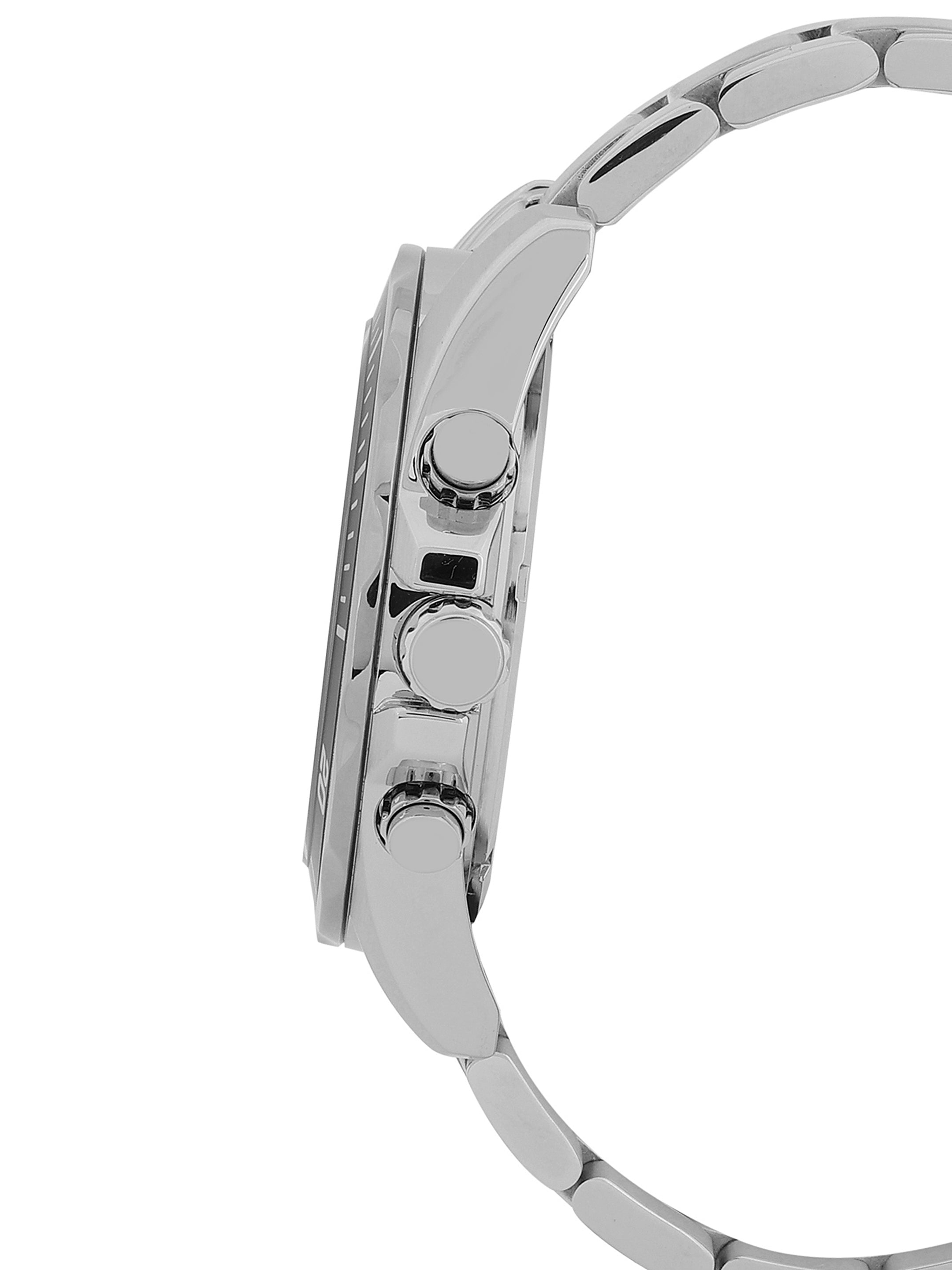 Daniel Klein Men’s Gun Black Dial Stainless Steel Watch DK.1.14067-1