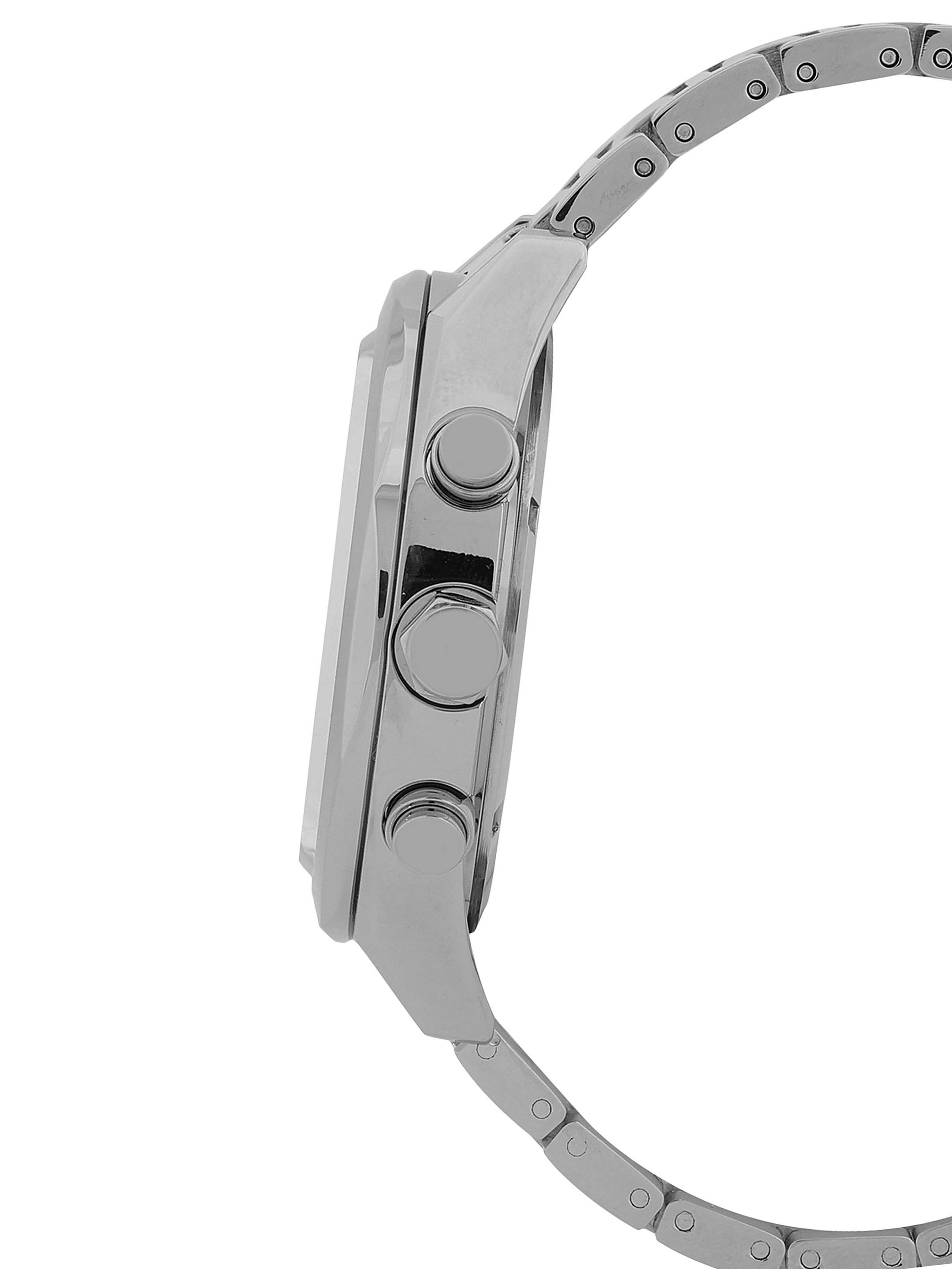 Daniel Klein Men’s Gun Black Dial Stainless Steel Watch DK.1.14064-1