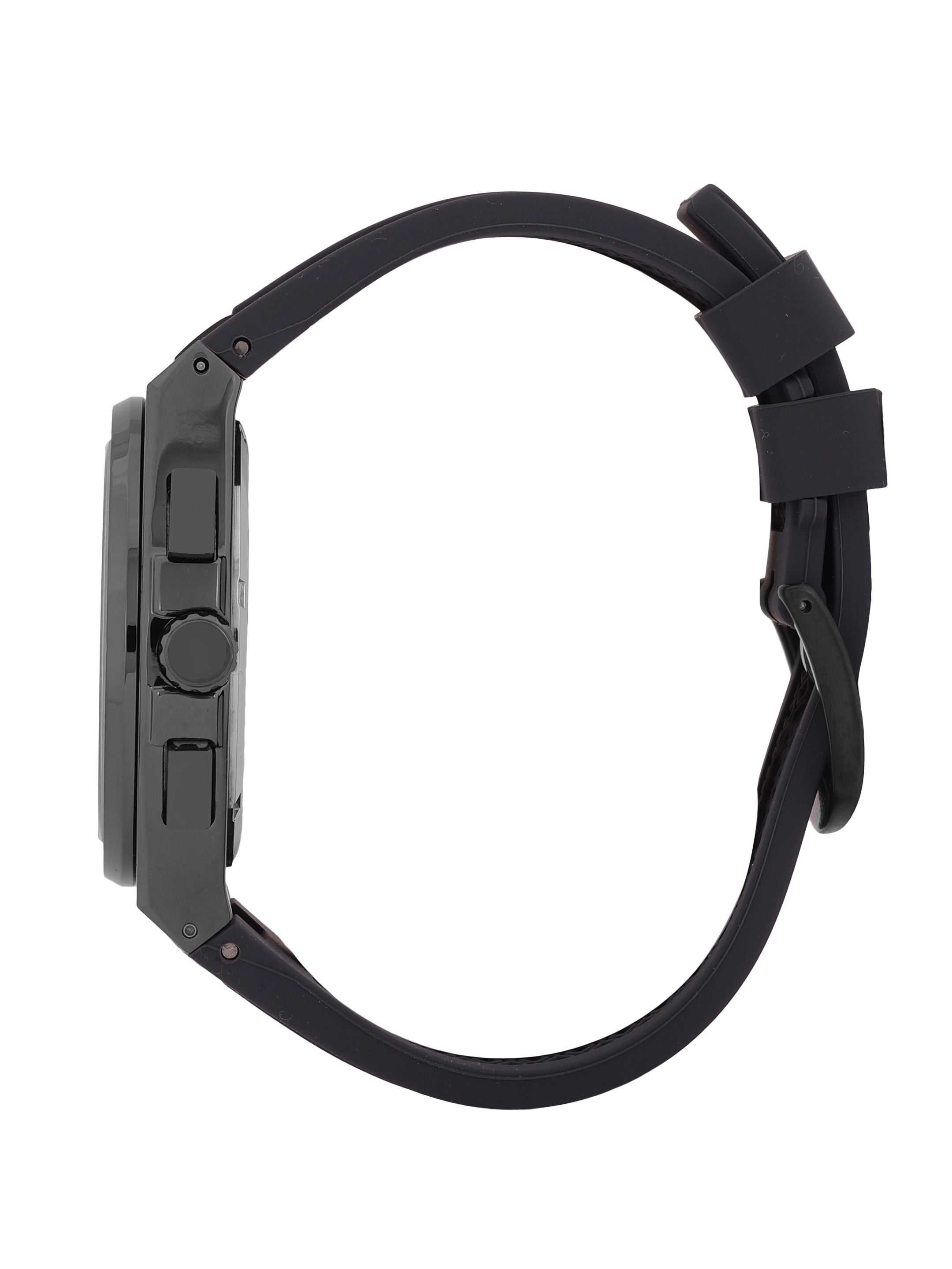 Daniel Klein Men’s Gun Dial Cool Grey Silicone Watch DK.1.14072-5