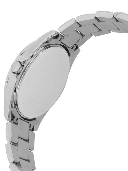 Daniel klein IPS Silver Sunray Dial Stone Watch for Women DK.1.13950-1
