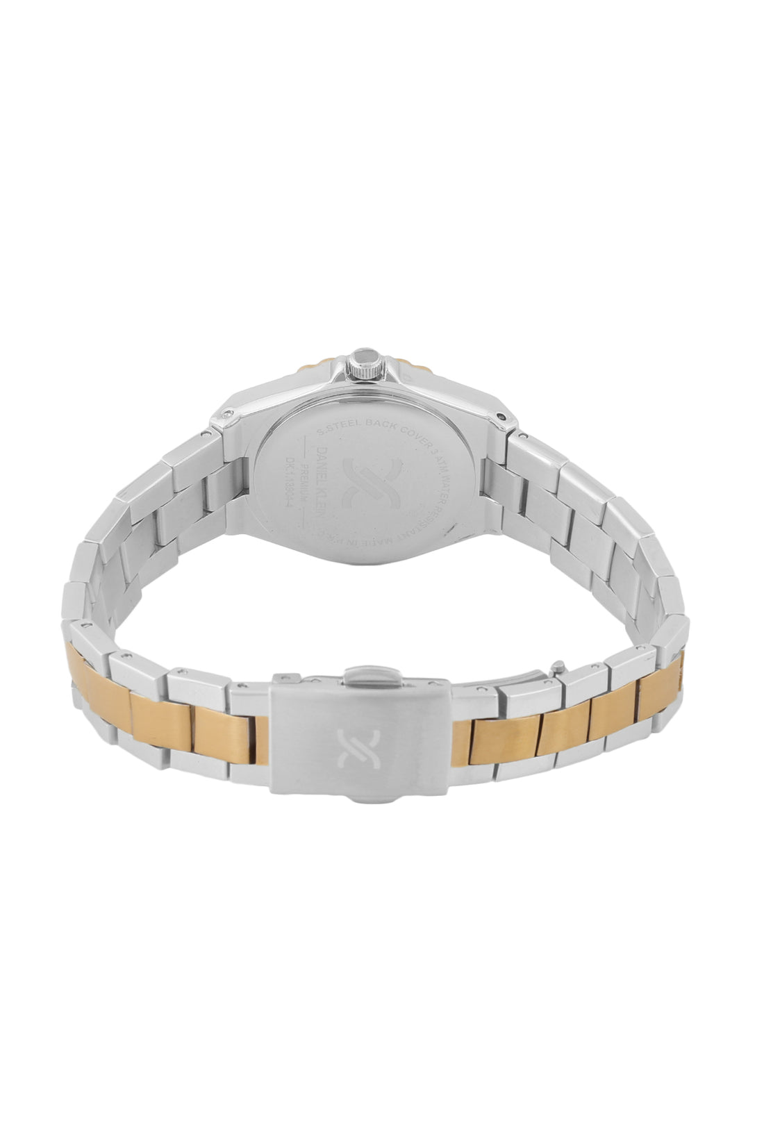 Fashionable Round Silver Dial Analog women&