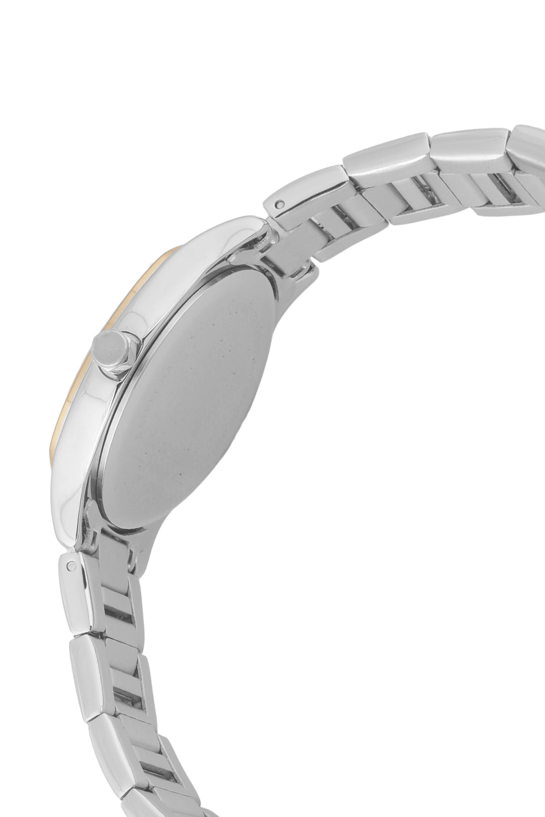 Elegent Silver Dial Analog women&