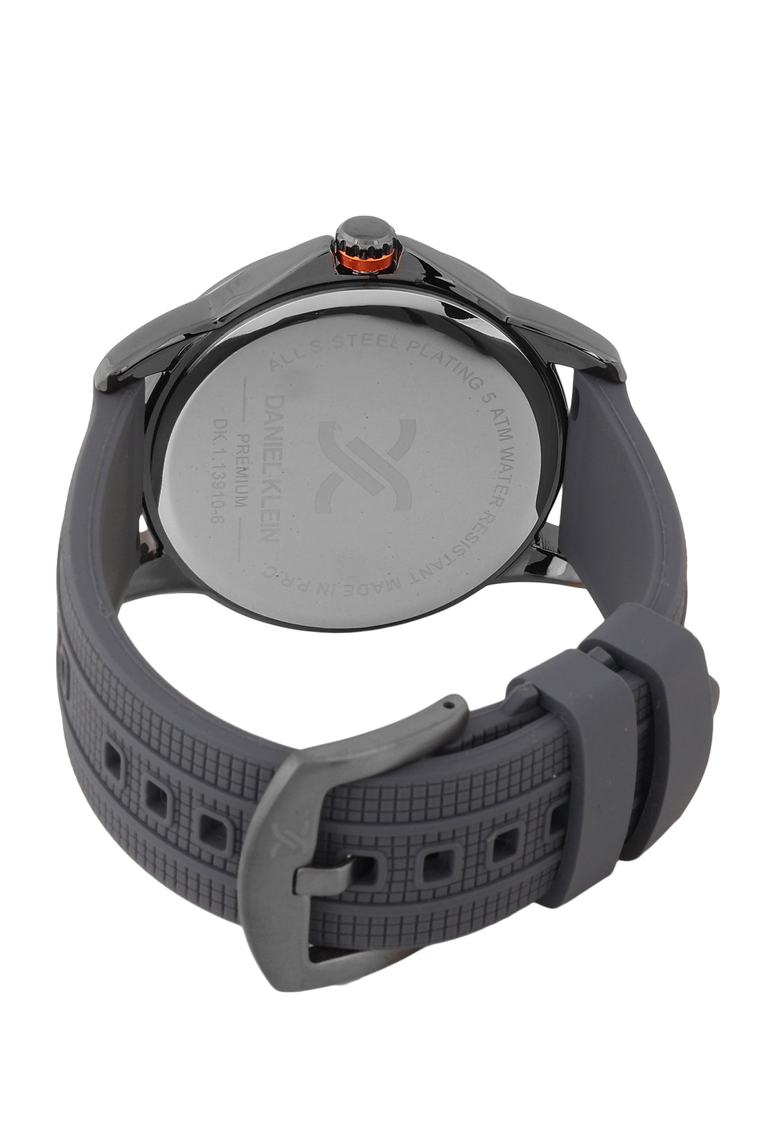 Analog Blue Dial with Black Silicon Strap Men&