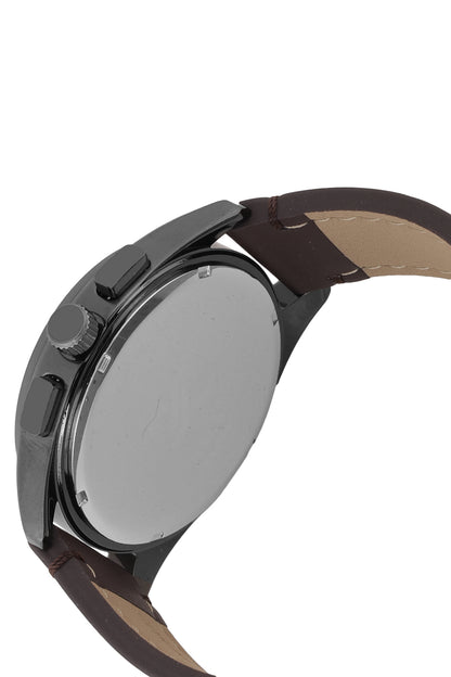 Unique &amp; Trendy Blue Dial Analog Watches with Leather Strap