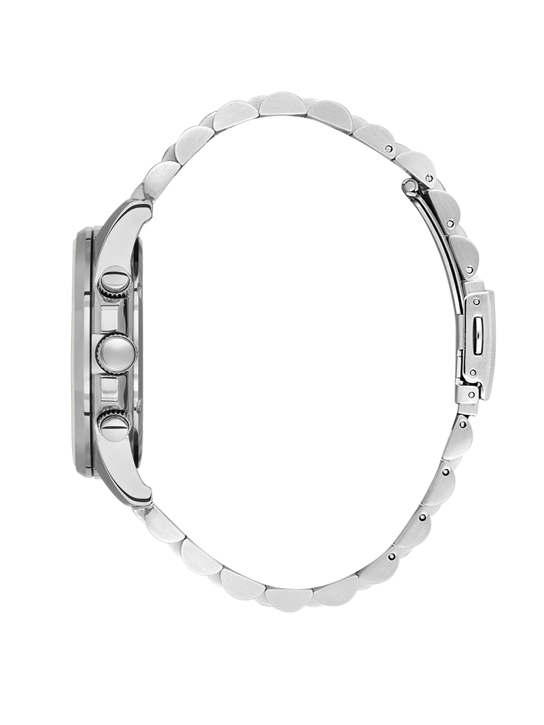 Daniel Klein Analog Dark Blue Round Dial Silver Case Silver Strap Quartz Water-Resistant Wrist Watch for Men Boys DK.1.14240-2