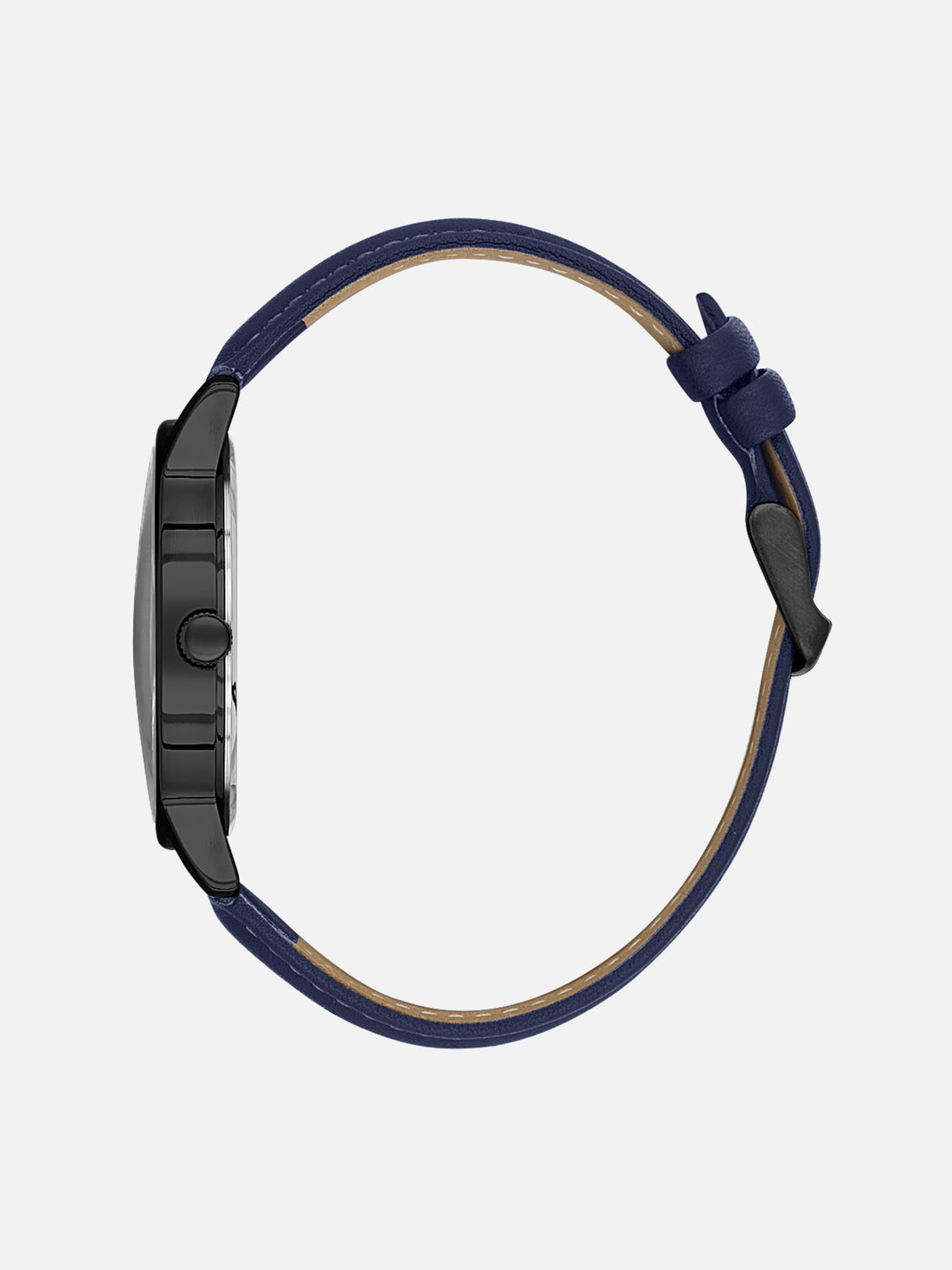 Daniel Klein Analog Blue Round Dial Black Case Blue Strap Quartz Water-Resistant Wrist Watch for Men Boys DK.6.14204-5