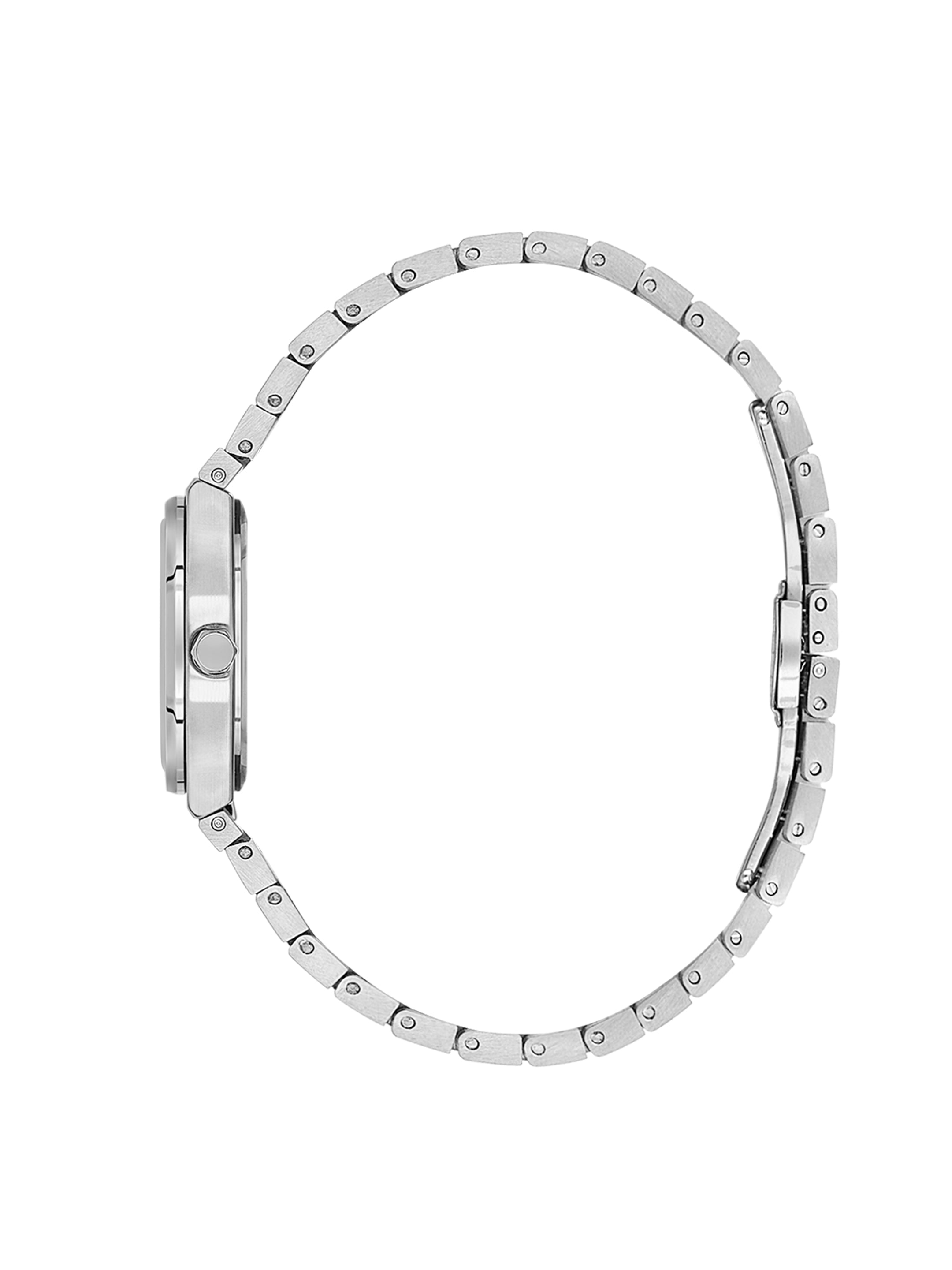 Daniel Klein Analog Blue Round Dial Silver Case Silver Strap Quartz Water-Resistant Wrist Watch for Women Girls, Ladies DK.1.14177-2