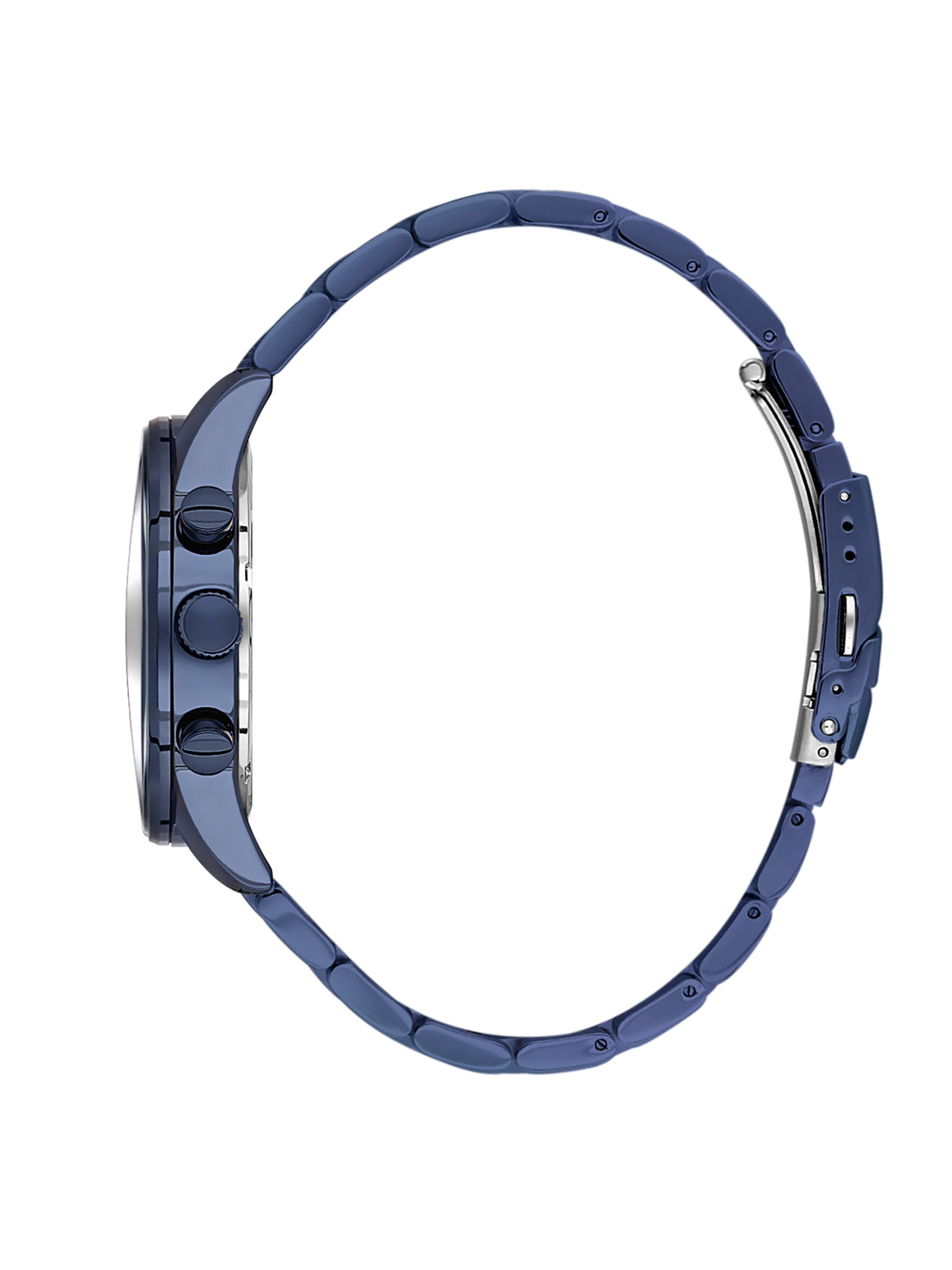 Daniel Klein Analog Blue Round Dial Blue Case Blue Strap Quartz Water-Resistant Wrist Watch for Men Boys DK.1.14256-5