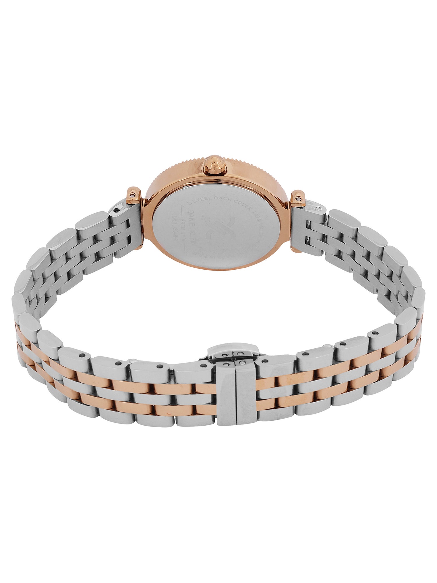 Daniel klein Green Dial Stone Watch for Women – Stainless Steel Strap DK.1.13948-4