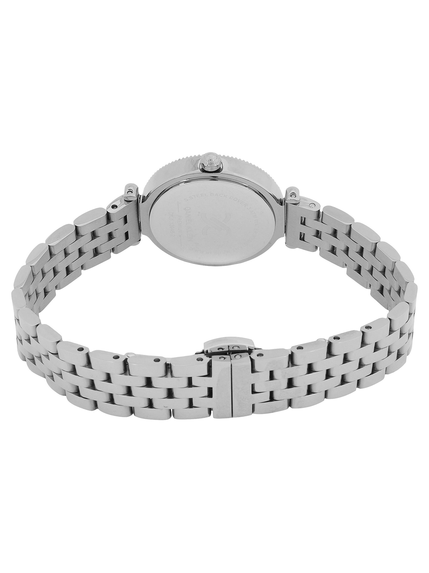 Daniel klein IPS White MOP Sunray Dial Stone Watch for Women DK.1.13948-1