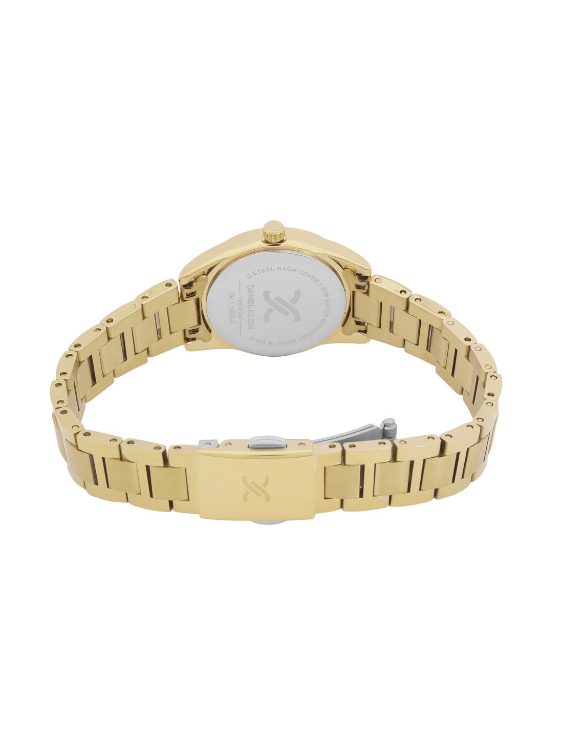 Daniel Klein Premium Lady White Mother of Pearl Gold-Tone Watch DK.1.13929-3