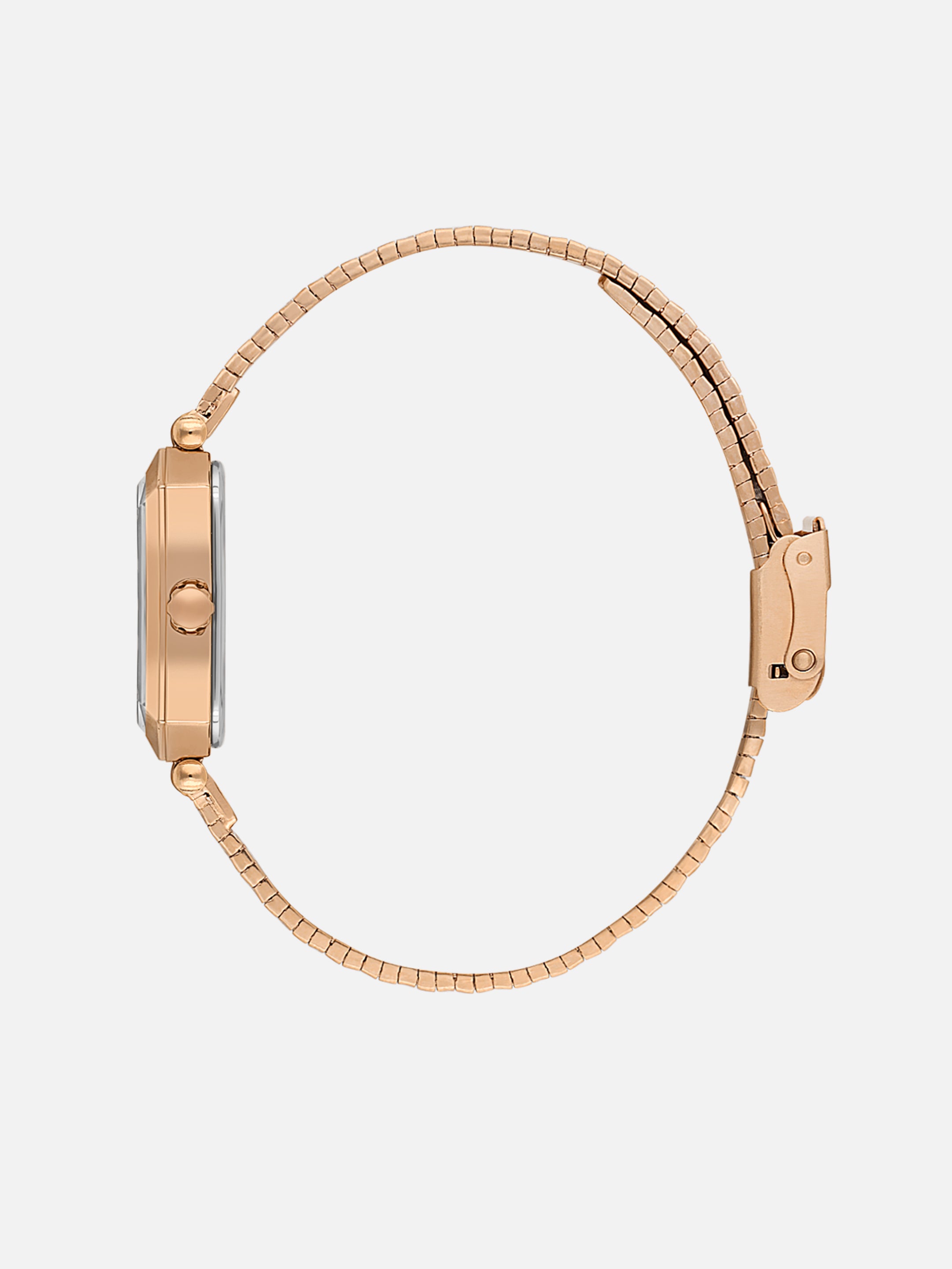 Daniel Klein Analog Dark Green Round Dial Pink Rose Gold Case Pink Rose Gold Strap Quartz Water-Resistant Wrist Watch for Women Girls, Ladies DK.1.14178-6