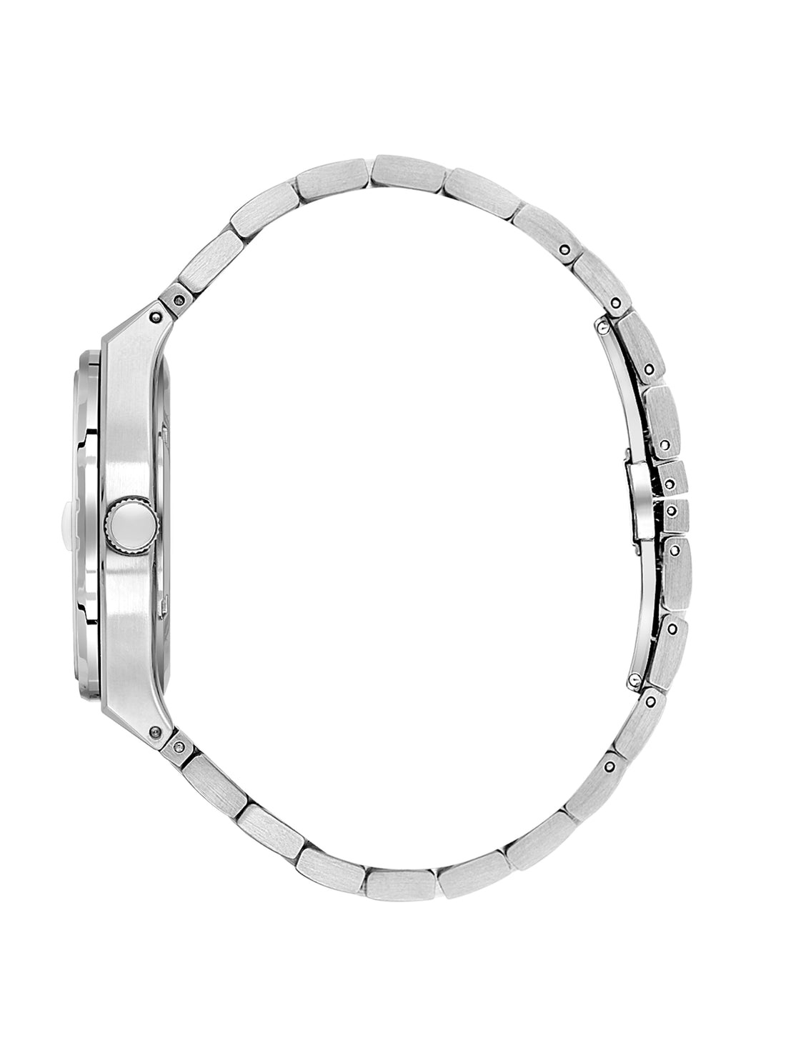 Daniel Klein Analog Black Round Dial Silver Case Silver Strap Quartz Water-Resistant Wrist Watch for Men Boys DK.1.14192-2