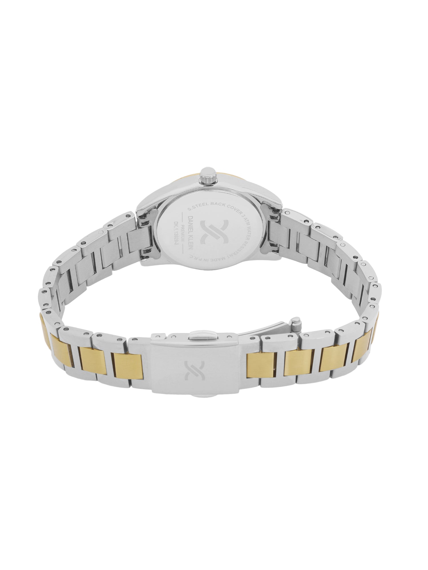 Daniel Klein Premium Lady White Mother of Pearl Silver-Gold Watch DK.1.13929-4