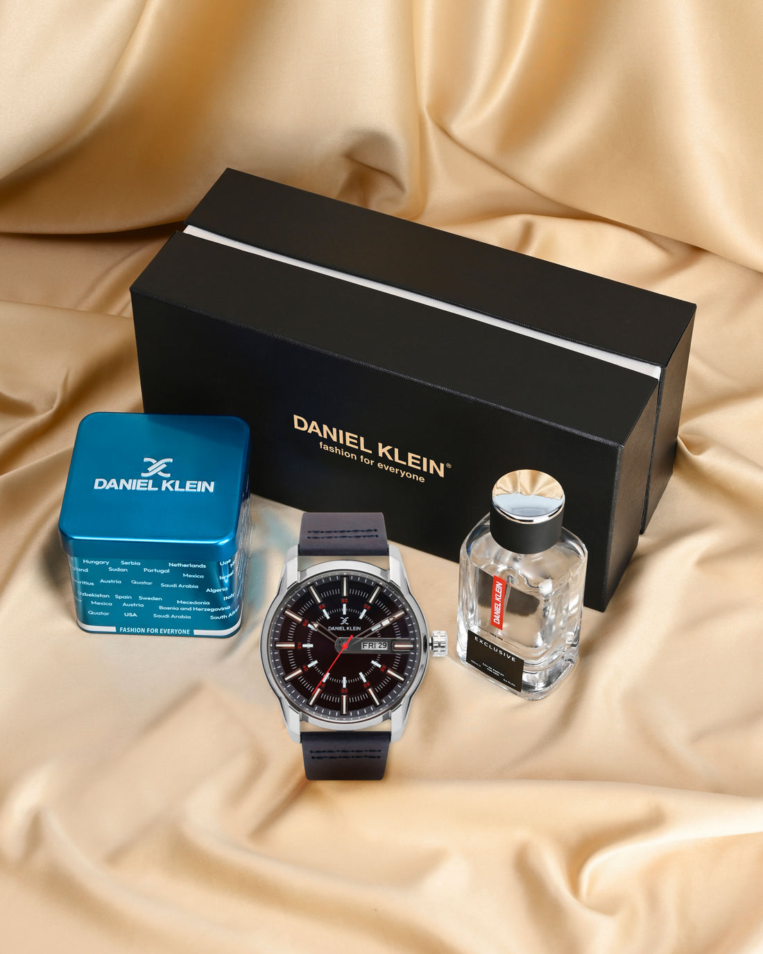 Daniel Klein Modern Man Watch &amp; Perfume Combo- DKC001-3