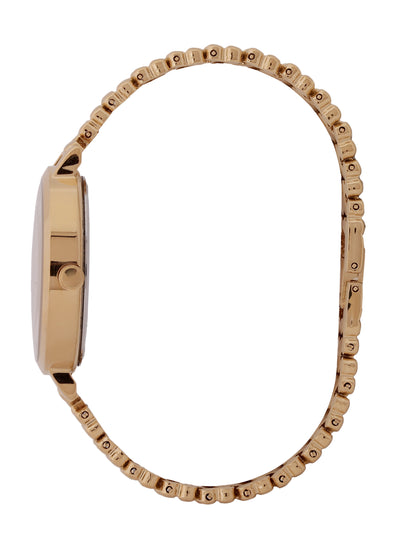 &quot;Daniel Klein Women’s Gold Bracelet Watch – Elegant Silver Dial, Premium Design &quot;