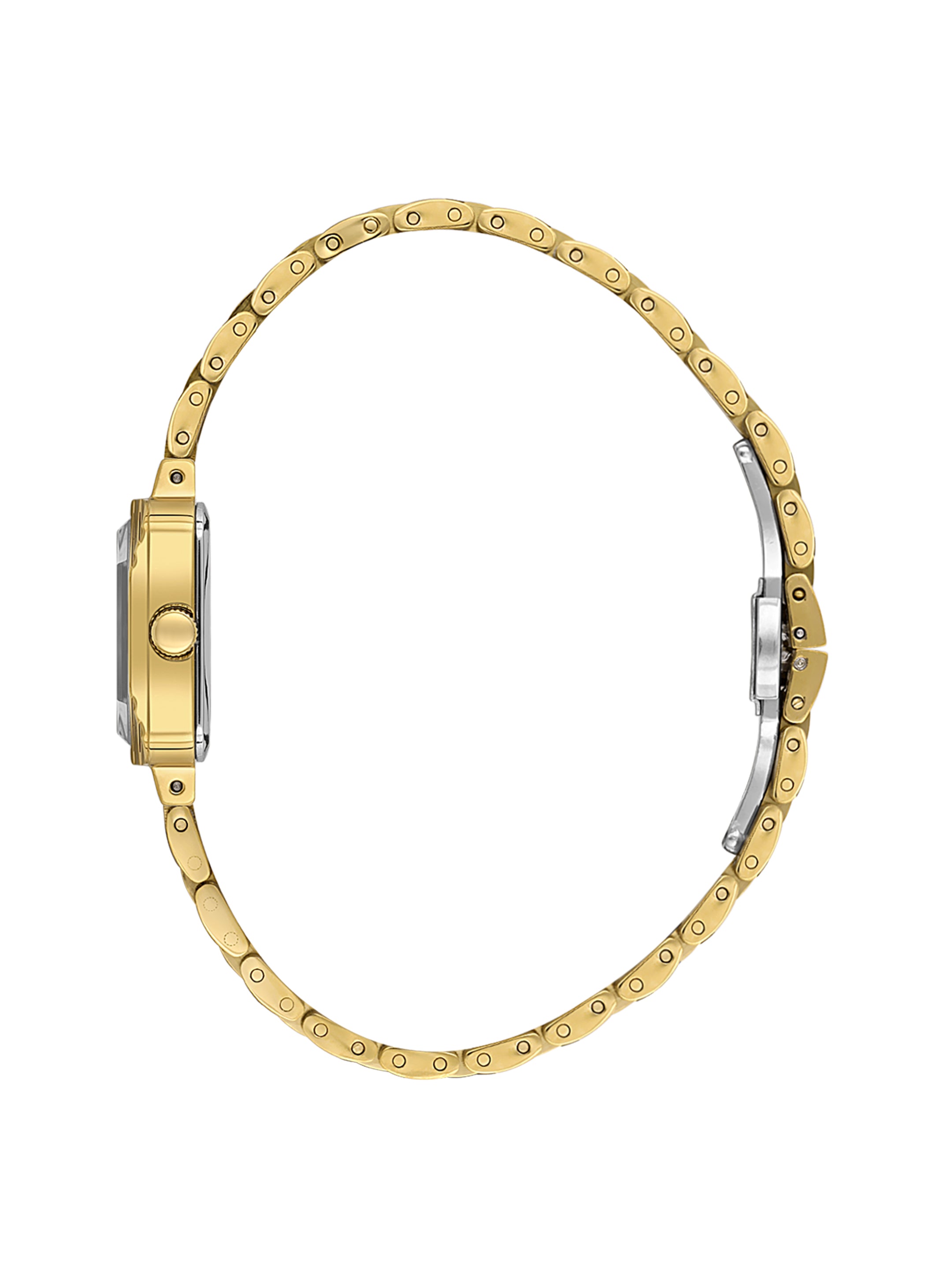 Daniel Klein Analog Champagne Round Dial Gold Case Gold Strap Quartz Water-Resistant Wrist Watch for Women Girls, Ladies DK.1.14153-2