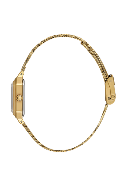 Daniel klein Premium Lady Dark Green Sunray Dial Gold Mesh Watch DK.1.13945-5