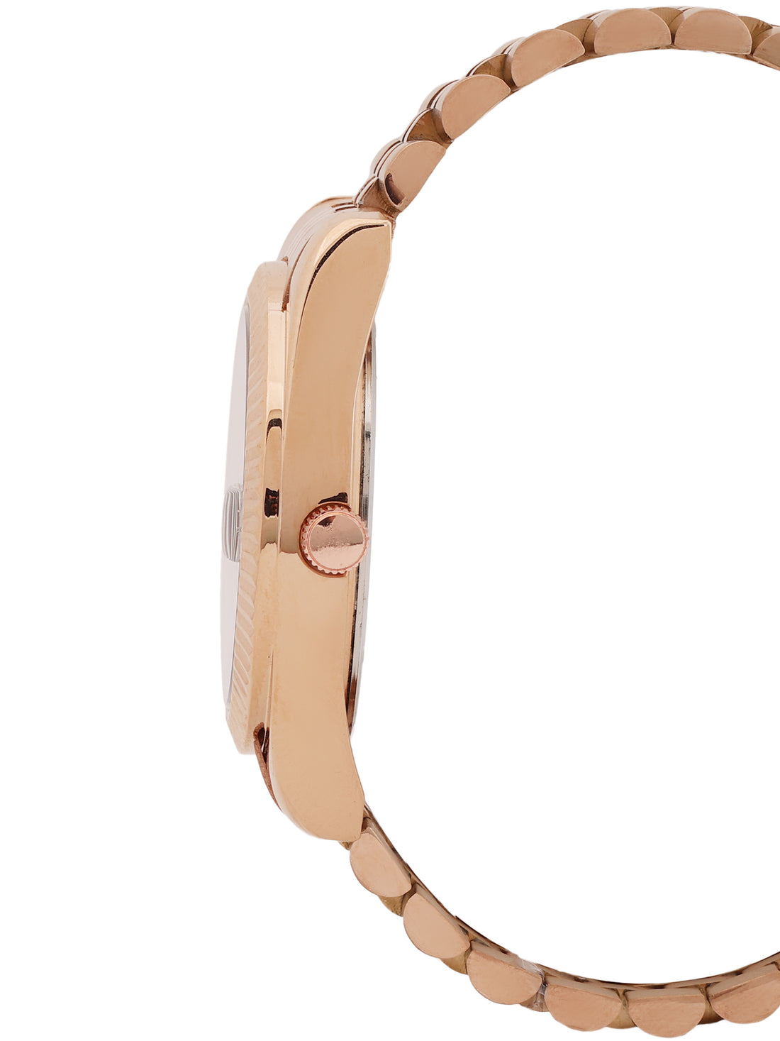 &quot;Daniel Klein Women’s Rose Gold Bracelet Watch – Bold Black Dial, Premium Look &quot;