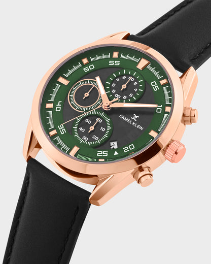 Green Dial Timepiece watch for men - DK.1.14291-4