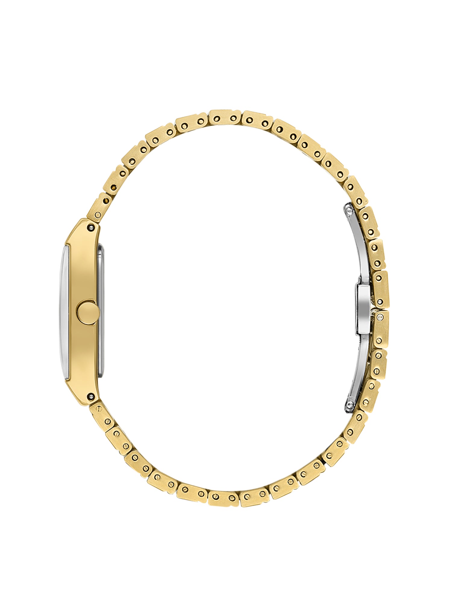 Daniel Klein Analog Dark Green Round Dial Gold/Dark Green Case Gold Strap Quartz Water-Resistant Wrist Watch for Women Girls, Ladies DK.1.14191-3