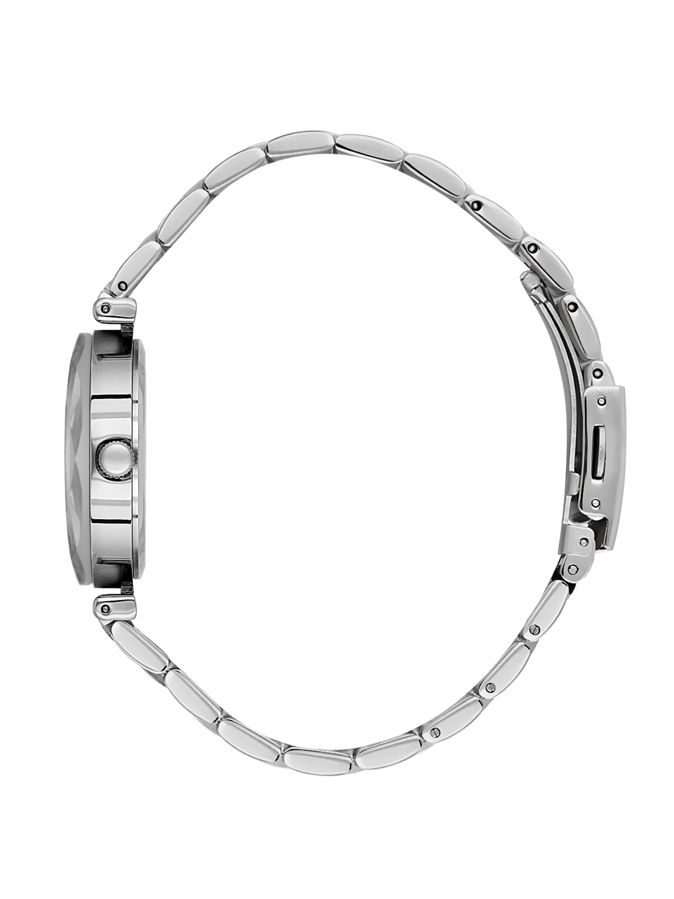 Daniel Klein Analog Silver Round Dial Silver and Gold/Gold Case Silver and Gold Strap Quartz Water-Resistant Wrist Watch for Women Girls, Ladies DK.6.14189-4